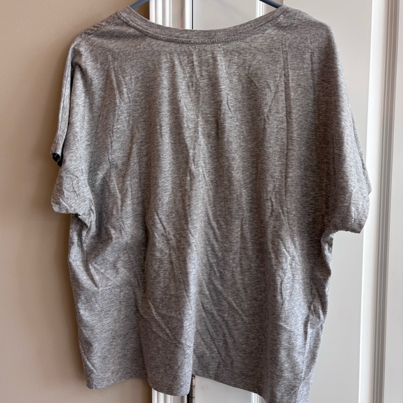 Mickey and Friends XL Womens Heathered Grey VNeck Tshirt Retro Comfy Disney - Picture 3 of 15